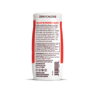 Endulzante Monkfruit Liquido. Original